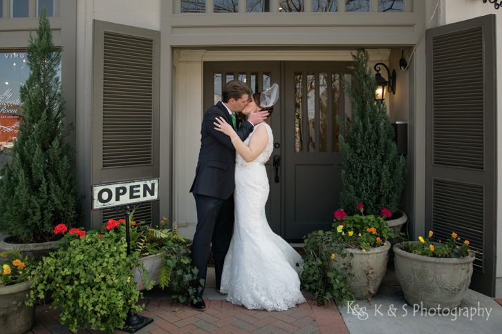 gather mckinney downtown wedding