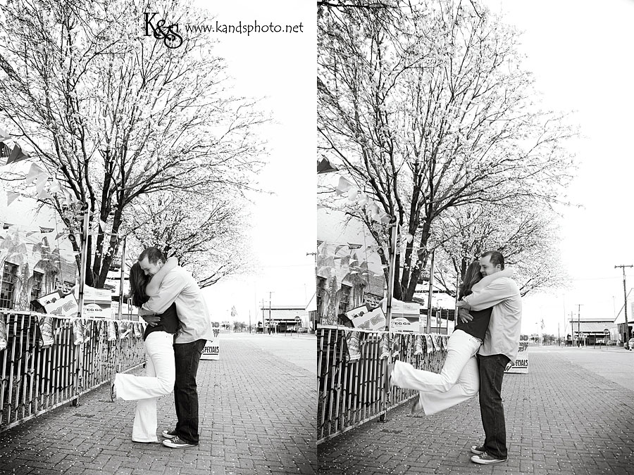 Mark and Jamie's Fun Engagement Session. Photographs by Dallas Wedding Photographers, K & S Photography