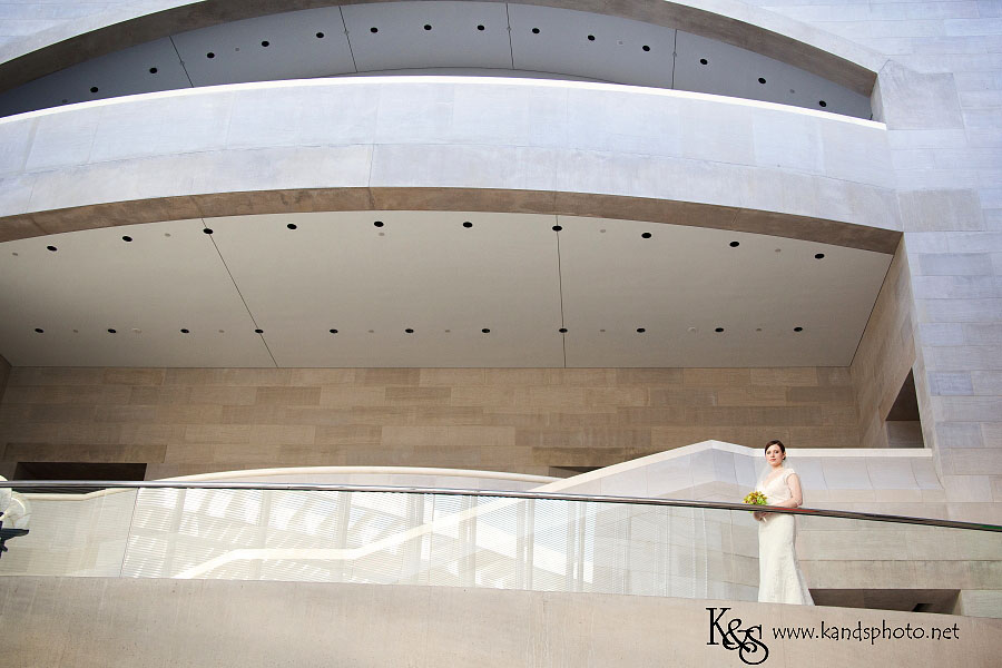 Dallas Wedding Photographers, K & S Photography, photographed Chelsea Dallas' Bridal Session at the Meyerson Sympony Center