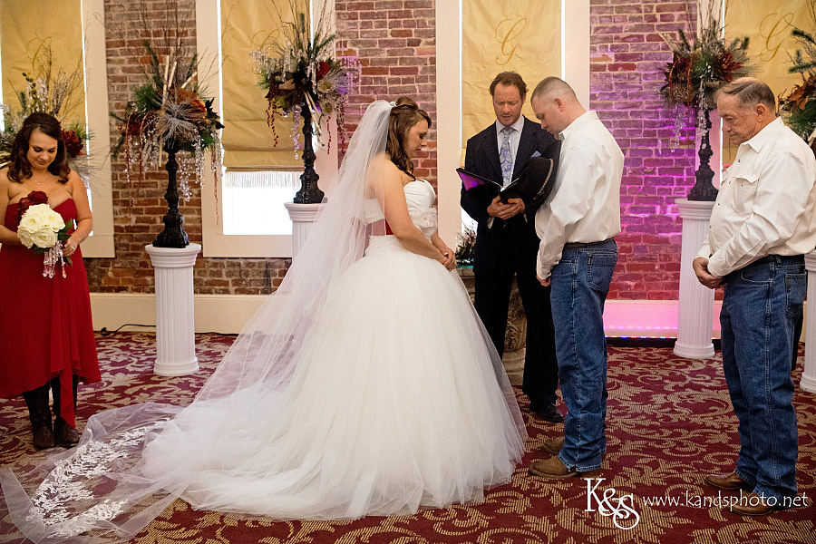 Wesley and Alicia's Wedding at Rick's Chophouse in McKinney