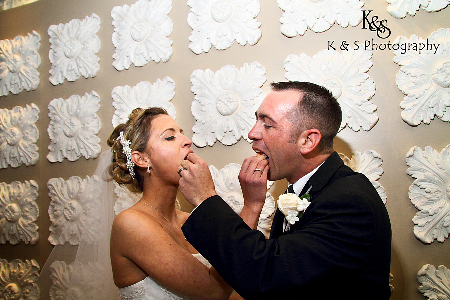 Derek and Sarah's wedding at Ferrari's in Grapevine, photos by Dallas Wedding Photographer, K & S Photography