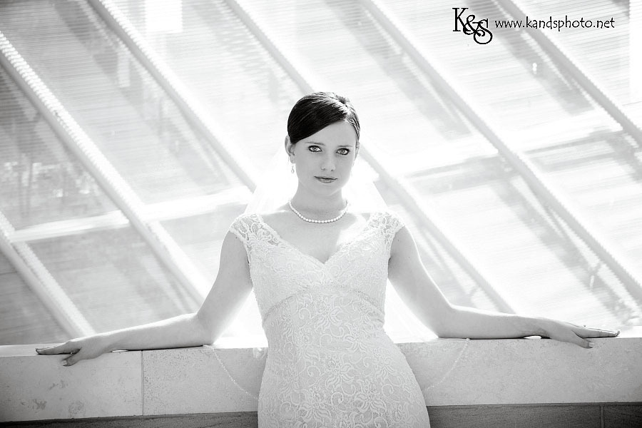 Dallas Wedding Photographers, K & S Photography, photographed Chelsea Dallas' Bridal Session at the Meyerson Sympony Center