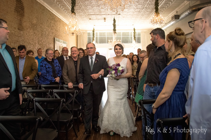 gather mckinney downtown wedding