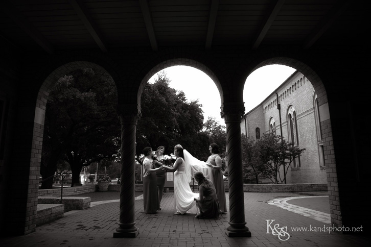 Dallas Wedding at Holy Trinity Catholic Church