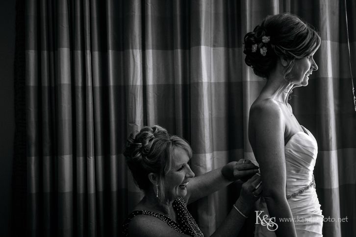 wedding at dallas arboretum