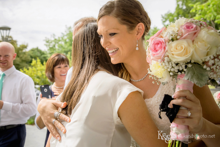 Wedding at Dallas Mormon Temple