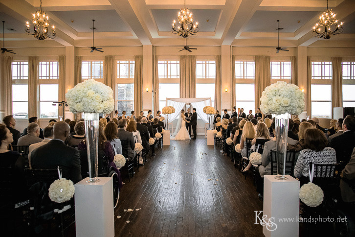the room on main wedding ceremony