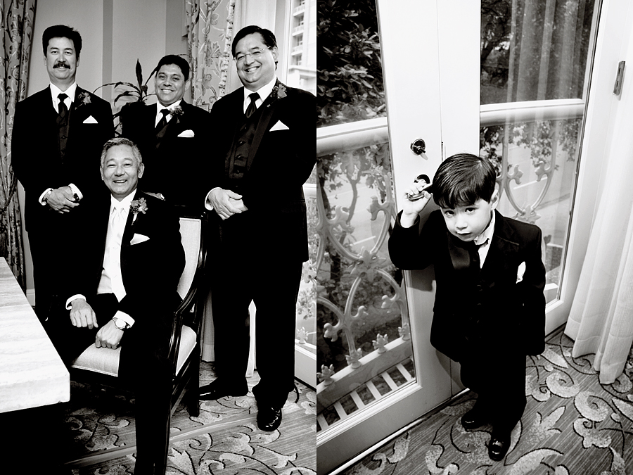 John and Christi's dallas wedding at the Rosewood Crescent Hotel. Photographs by Dallas Wedding Photographers, K & S Photography