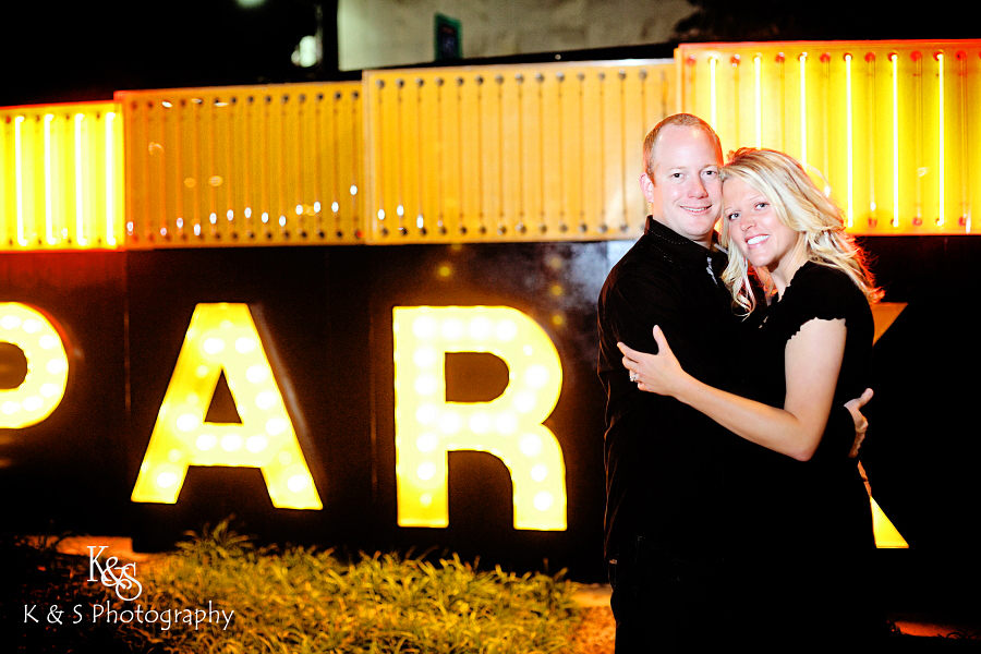 Travis and Kristen - Dallas Engagements. Photographs by Dallas Wedding Photographers, K & S Photography