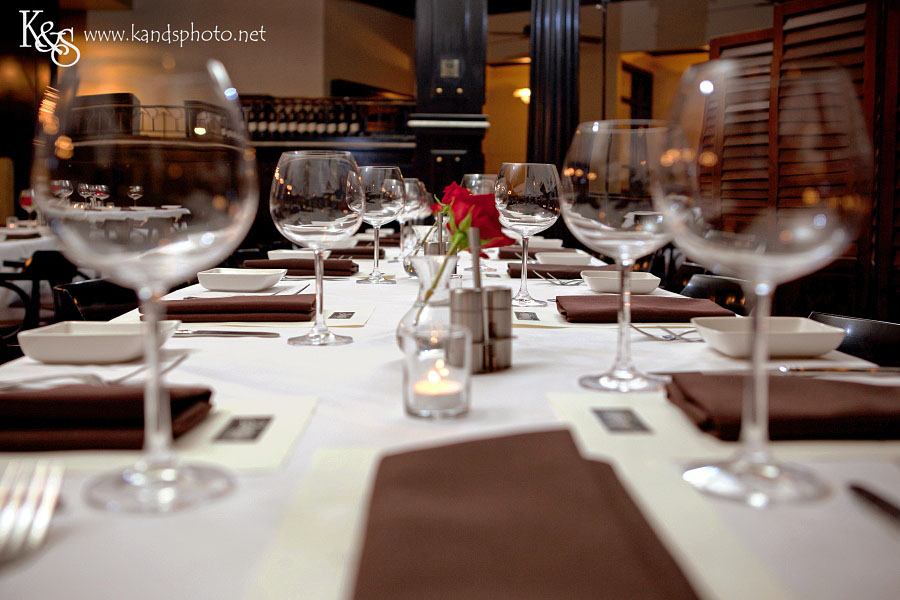 David and Sara's Wedding Rehearsal Dinner at Dakota's in Dallas |  Dallas Wedding Photographer