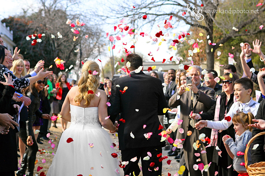Jeff and Michelle's Wedding in Downtown McKinney