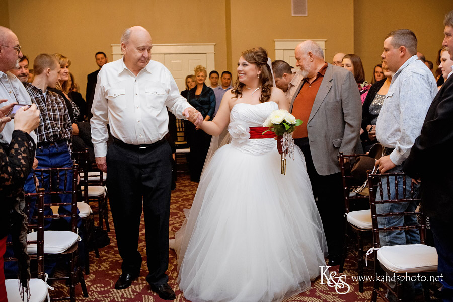 Wesley and Alicia's Wedding at Rick's Chophouse in McKinney