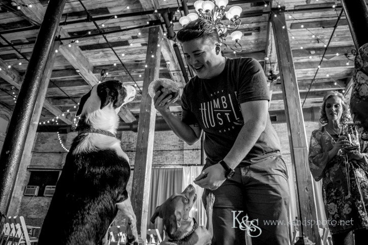 wedding at flour mill mckinney