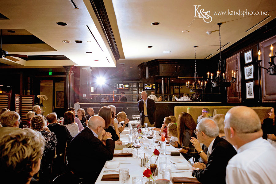 David and Sara's Wedding Rehearsal Dinner at Dakota's in Dallas |  Dallas Wedding Photographer