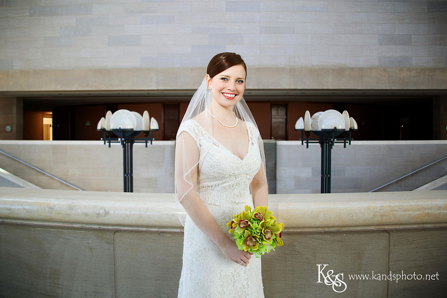 Dallas Wedding Photographers, K & S Photography, photographed Chelsea Dallas' Bridal Session at the Meyerson Sympony Center