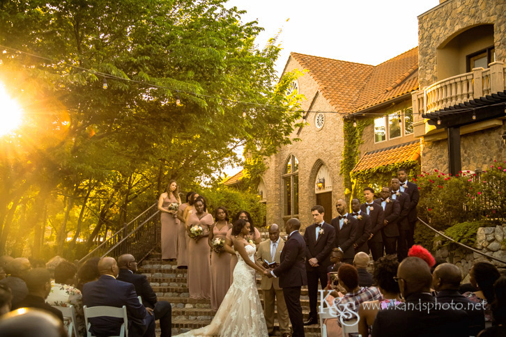 wedding at ariside fort worth