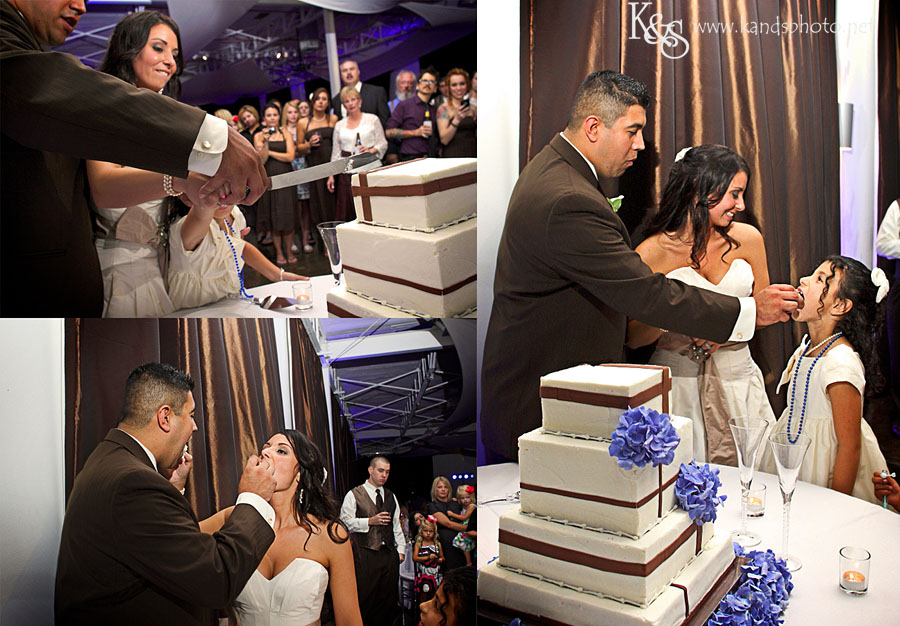 Dallas Wedding Photographers, K and Photography, photographed Adam and Stephanie's Dallas Wedding Reception at Marc Events