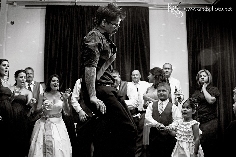 Dallas Wedding Photographers, K and Photography, photographed Adam and Stephanie's Dallas Wedding Reception at Marc Events