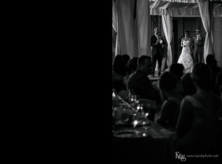 wedding at dallas arboretum