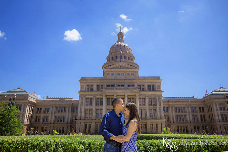 The Texas Capitol Engagement by Austin and Dallas Wedding Photographers