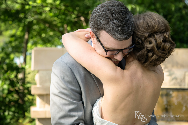 wedding at dallas arboretum