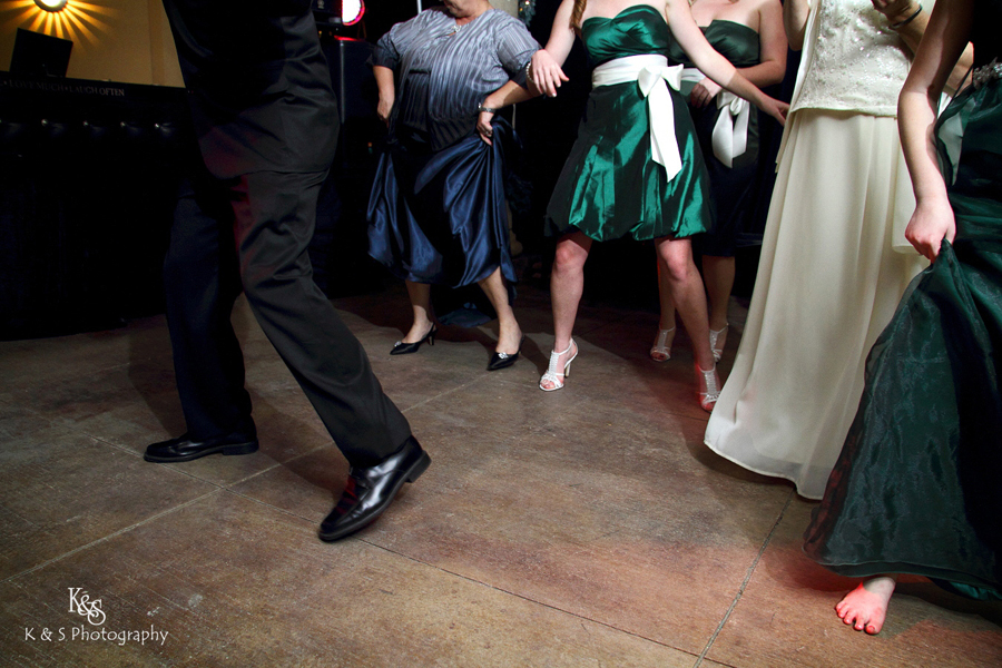 Derek and Sarah's wedding at Ferrari's in Grapevine, photos by Dallas Wedding Photographer, K & S Photography