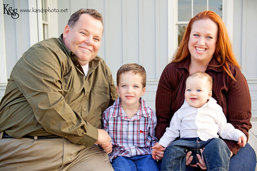 The John's Family taken at the Frisco Heritage Museum. Photographs by Dallas Photographers, K & S Photography