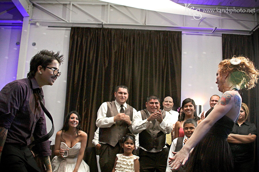 Dallas Wedding Photographers, K and Photography, photographed Adam and Stephanie's Dallas Wedding Reception at Marc Events