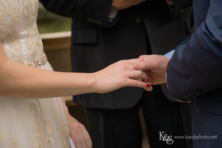 wedding at fort worth japanese garden