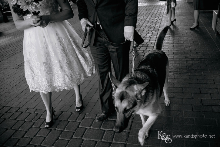 wedding at sundance square fort worth