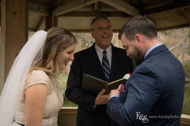 wedding at fort worth japanese garden