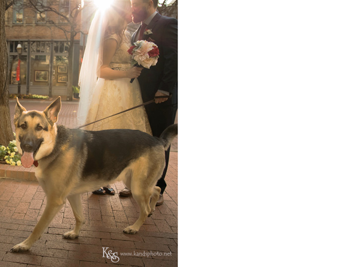 wedding at sundance square fort worth