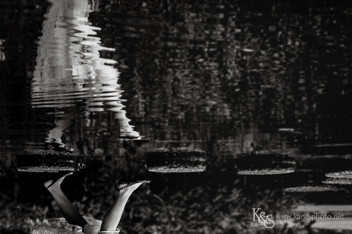 wedding at fort worth japanese garden