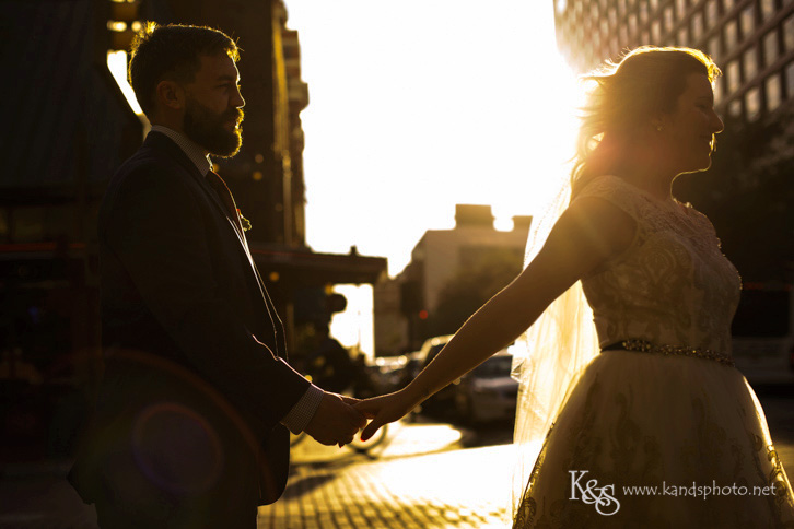 wedding at sundance square fort worth