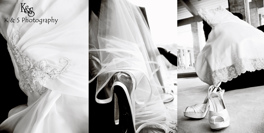 Derek and Sarah's wedding at Ferrari's in Grapevine wedding photos taken by Dallas Wedding Photographer, K & S Photography