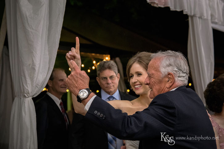 wedding at dallas arboretum