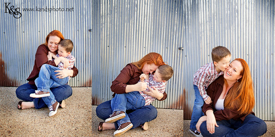 The John's Family taken at the Frisco Heritage Museum. Photographs by Dallas Photographers, K & S Photography