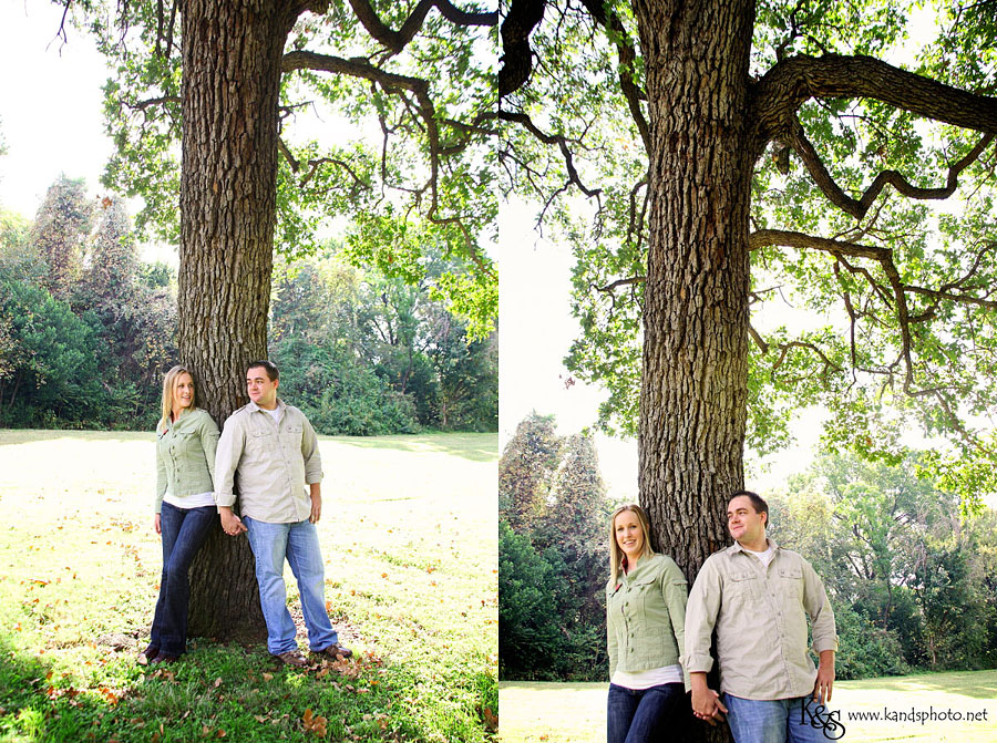 Matt and Megan Engaged in Dallas. Photographs by Dallas Wedding Photographers, K & S Photograph