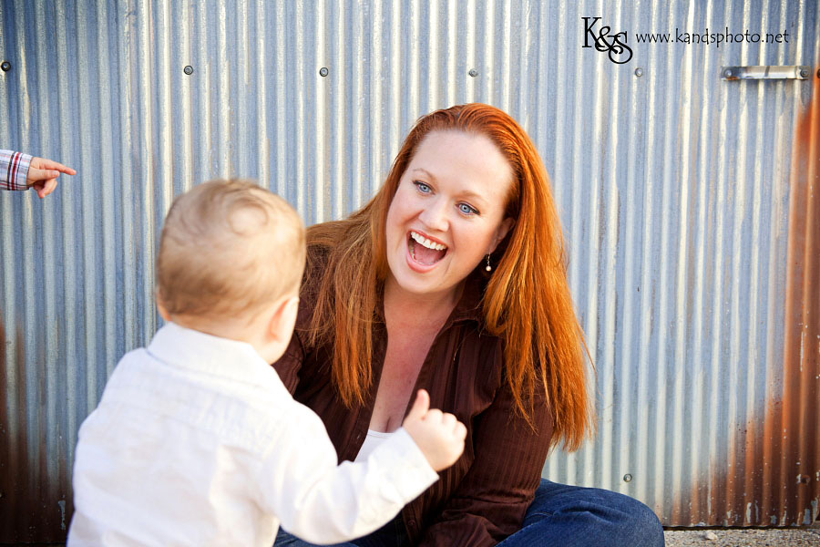 The John's Family taken at the Frisco Heritage Museum. Photographs by Dallas Photographers, K & S Photography