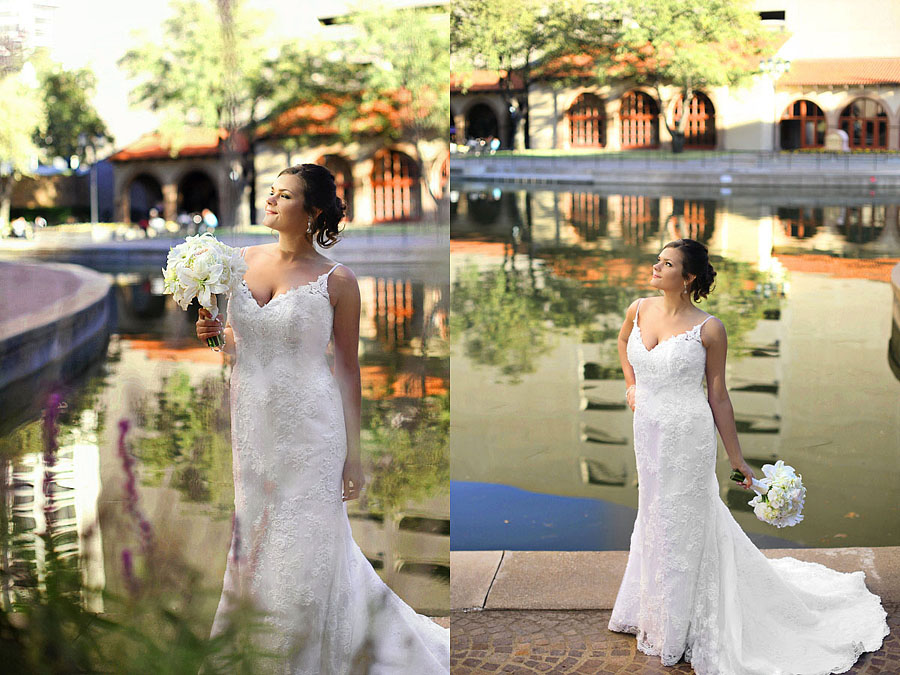 Courtney's Bridals at Mandalay Canals | Dallas Wedding Photographers