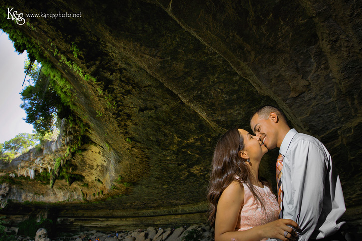 Hamilton Pool Preserve Engagement by Austin and Dallas Wedding Photographers