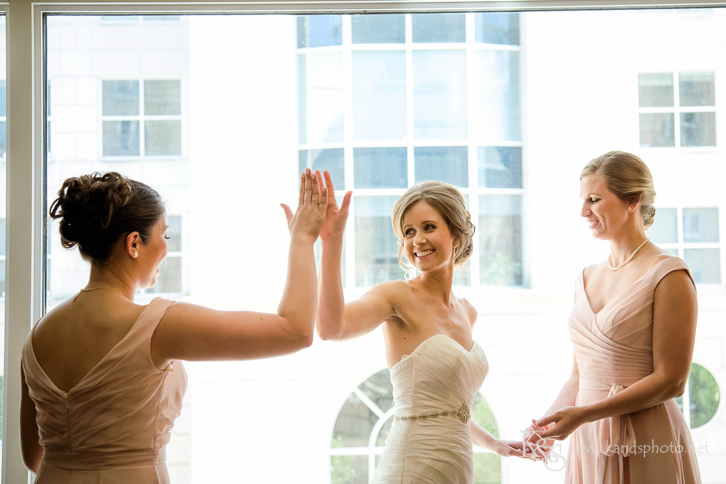 wedding at dallas arboretum