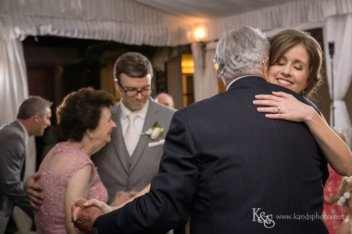 wedding at dallas arboretum