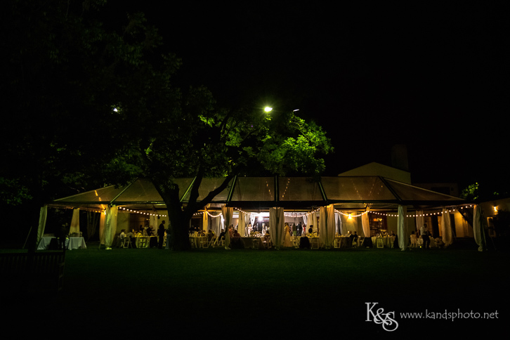 wedding at dallas arboretum
