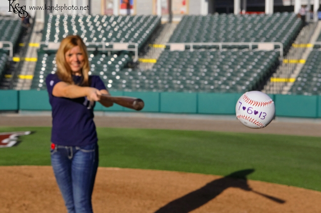 Dallas Baseball Engagement Session by Dallas Engagement Photographers, K & S Photography