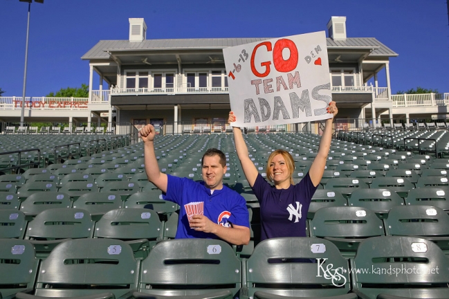 Dallas Baseball Engagement Session by Dallas Engagement Photographers, K & S Photography