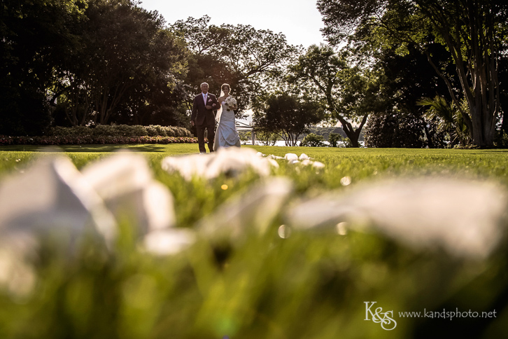 wedding at dallas arboretum