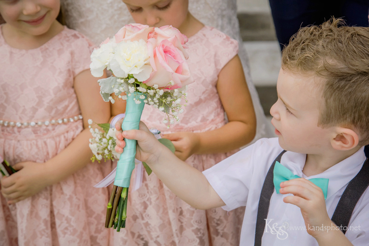 Wedding at Dallas Mormon Temple
