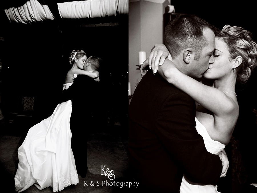 Derek and Sarah's wedding at Ferrari's in Grapevine, photos by Dallas Wedding Photographer, K & S Photography