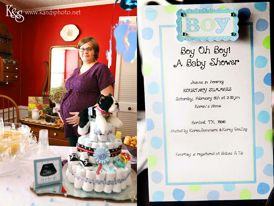 Kourtney's Baby Shower. Photographs by Dallas Photographers, K & S Photography